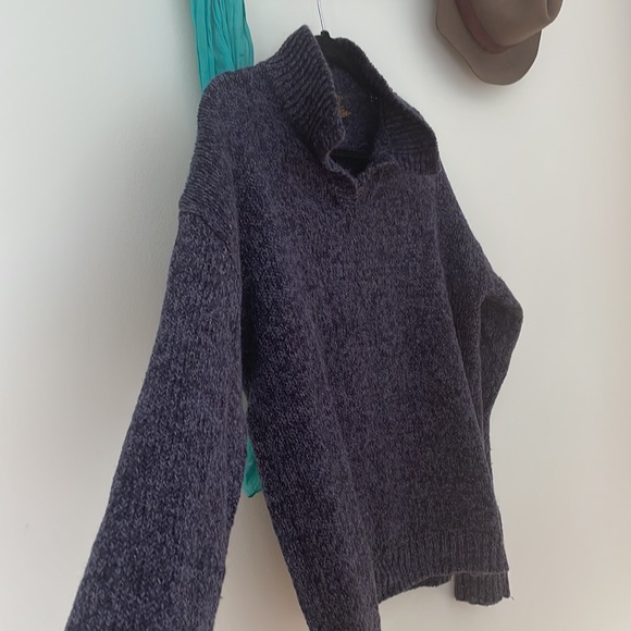 Vintage collared 1/4 button down East West Fashions - Picture 3 of 3